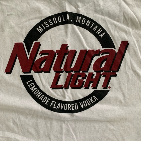 Natural Light Beer Tee Shirt - Picture 5 of 5